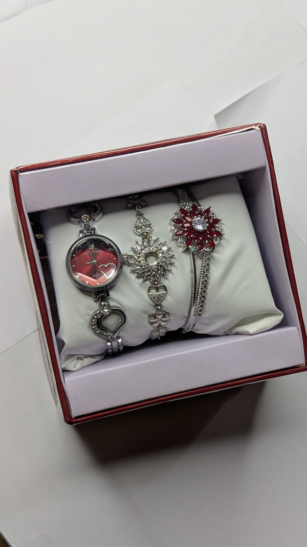 LADIES WATCH SET WITH BRACELET PREMIUM